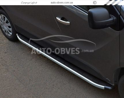 Running boards Opel Vivaro 2015-2019 - Style: Range Rover фото 3