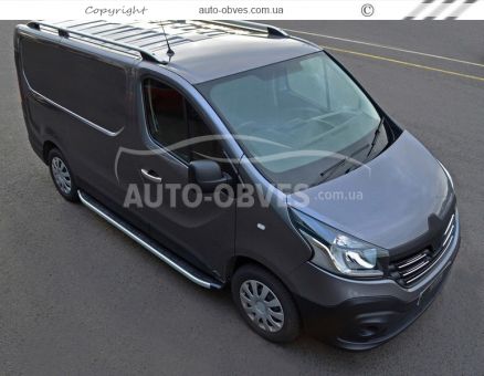 Running boards Opel Vivaro 2015-2019 - Style: Range Rover фото 5