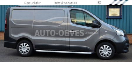 Running boards Opel Vivaro 2015-2019 - Style: Range Rover фото 6