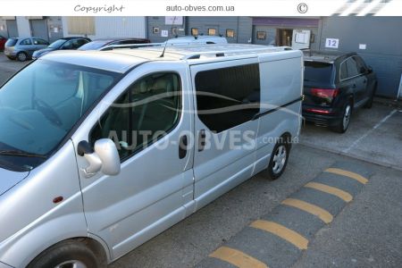 Roof rails Renault Trafic - type: pc crown фото 5