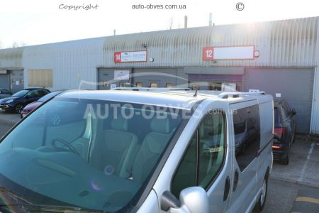 Roof rails Renault Trafic - type: pc crown фото 8