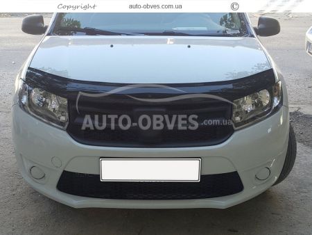 Hood deflector flyswatter Renault Logan MCV 2012-... - type: turkey фото 3