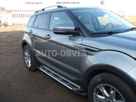 Range Rover Evoque running boards - Style: Audi фото 3