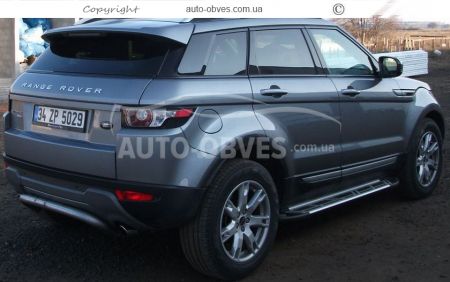 Range Rover Evoque running boards - Style: Audi фото 5