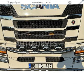 Headlight holder Scania euro 6 - type: in the folding radiator grille photo 5
