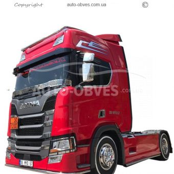 Накладки на фари окантовки Scania S, R euro 6 2016-... фото 10