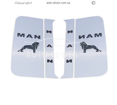 Rack pads MAN TGS 4 pcs фото 1