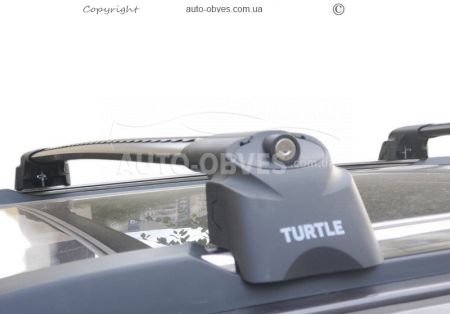 Поперечини на інтегровані рейлінги Jeep Grand Cherokee 2010-... тип: Air-2 колір: сірий фото 5
