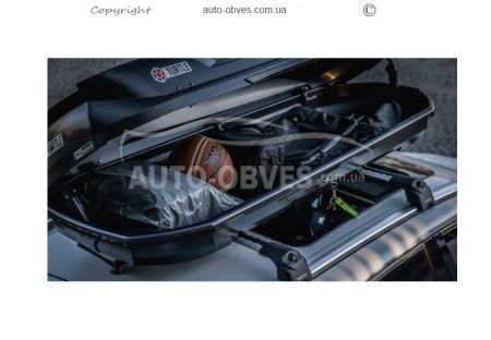 Autobox aerobox 420 liters 211x92x38 cm - type: premium can automotive фото 6