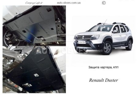 Защита двигателя Renault Duster 2009-2018-... модиф. V-1,5TDI фото 0