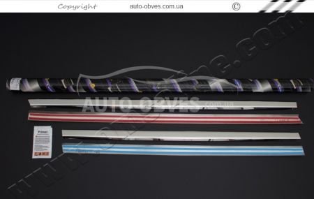 Window moldings Ford Fusion stainless steel фото 3