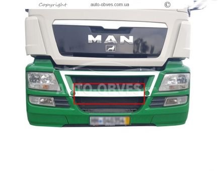 Trim under the lower grille MAN TGS 1 pc фото 1