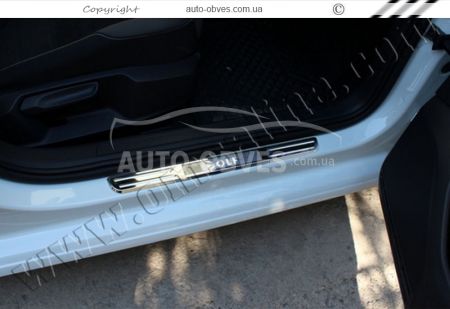 Бічні підніжки Nissan Qashqai 2007-2014 - style: Voyager фото 5