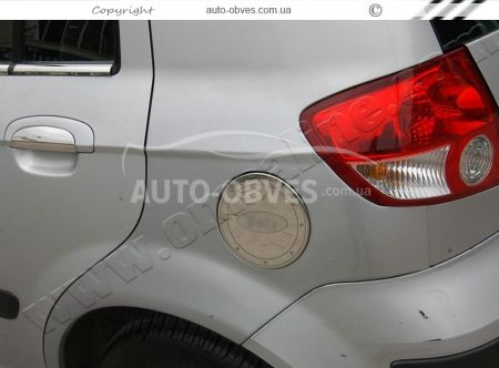 Cover for the tank hatch chrome Hyundai Getz фото 2