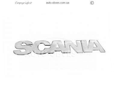 Літери середні Scania R 2006-2009 - тип: штамповка 3D фото 1