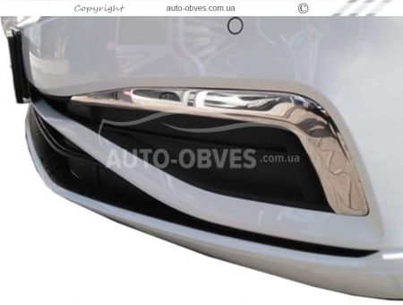 Окантовка противотуманных фар для VW Passat B8 2019-2024 седан, универсал фото 4