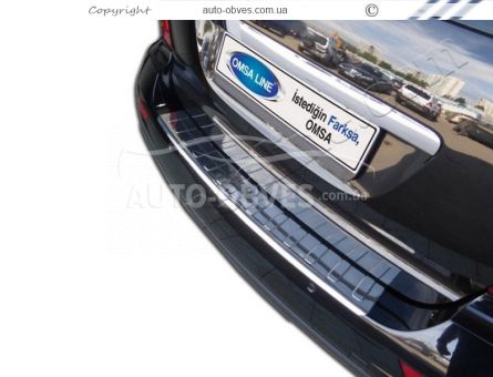 Rear bumper trim Mercedes ML 164 фото 2