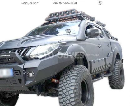 Передній бампер силовий для Mitsubishi L200 2015-2018 фото 7