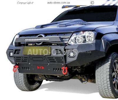 Front power bumper for Volkswagen Amarok 2011-2022 фото 1