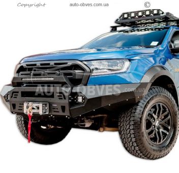 Front power bumper for Ford Ranger 2017-2023 фото 1