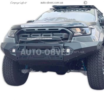 Front power bumper for Ford Ranger 2017-2023 фото 0