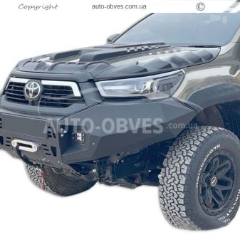 Передній бампер силовий для Toyota Hilux 2020-... фото 2