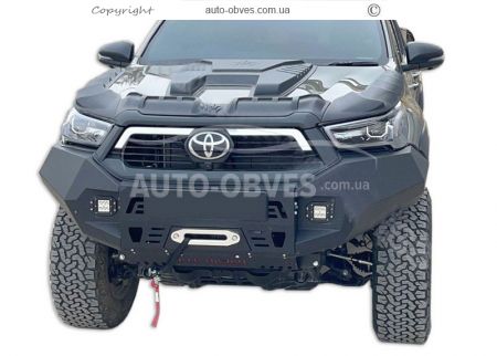 Передній бампер силовий для Toyota Hilux 2020-... фото 1