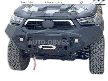 Передній бампер силовий для Toyota Hilux 2020-... фото 0