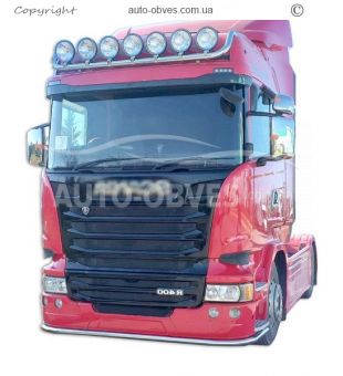 Scania G front bumper protection - additional service: installation of diodes фото 2