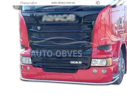 Scania P front bumper protection - additional service: installation of diodes фото 1