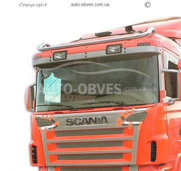 Trimach for headlights on Scania Dax - type: low Dax фото 1