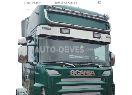 Накладки на дзеркала Scania R, G - тип: штамповка 3D фото 18