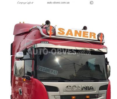 Накладки на дзеркала Scania R, G - тип: штамповка 3D фото 13