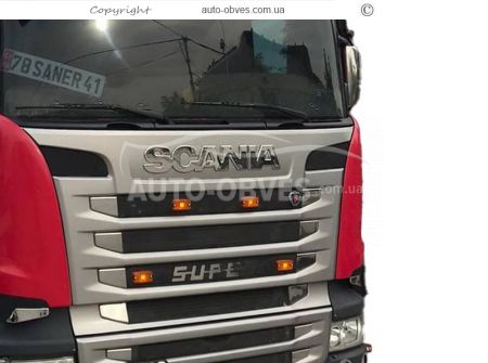 Накладки на бічний вентиляційний забірник Scania R Strimline фото 4