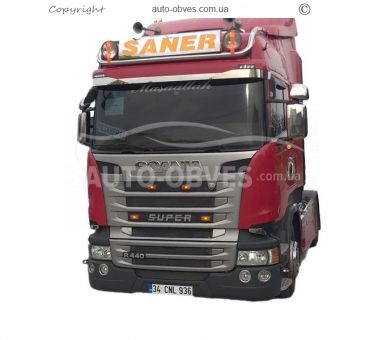 Накладка на козирьок Scania R, G streamline 2014-2016 фото 8