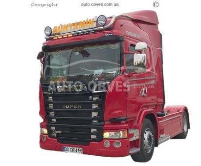 Накладки на протитуманні фари Scania всі моделі - тип: штамповка 3D фото 8