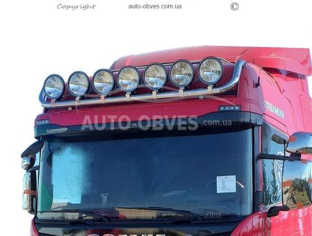 Тримач для фар на дах Scania R, послуга: встановлення діодів фото 1