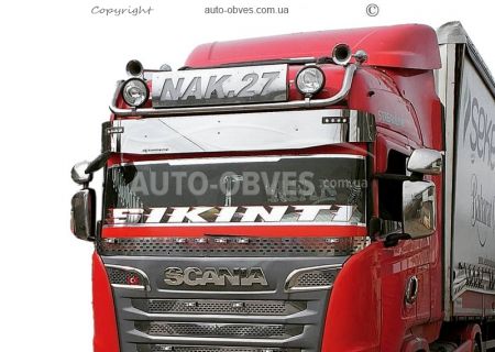 Накладки на дзеркала Scania R, G - тип: штамповка 3D фото 11