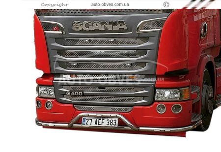 Накладки в решітку Scania G440 Strimline сітки на штатні місця фото 13