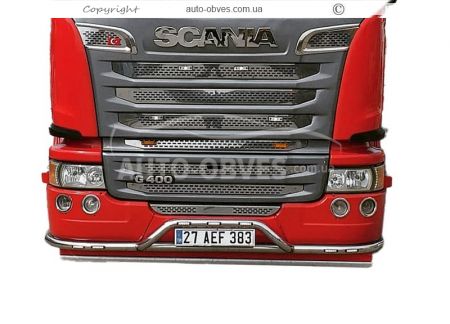 Накладки в решітку Scania G440 Strimline сітки на штатні місця фото 15
