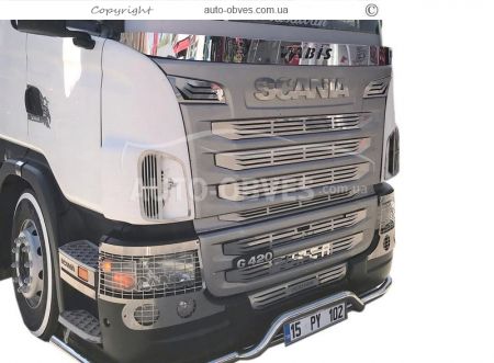 Накладки на сходинки широкий варіант Scania всі моделі - тип: штамповка 3D фото 6