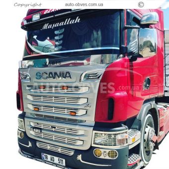 Накладки на сходинки широкий варіант Scania всі моделі - тип: штамповка 3D фото 10