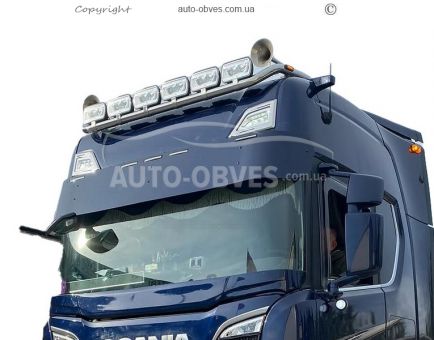 Накладки нижня окантовка скла Scania S, R euro 6 2016-... фото 8