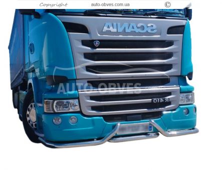 Protection of the front bumper Scania R, G - additional service: installation of diodes -> 3-5 working days фото 2