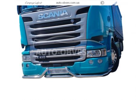 Protection of the front bumper Scania R, G - additional service: installation of diodes -> 3-5 working days фото 0