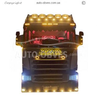 Protection of the front bumper Scania R, G - from 3 parts фото 6