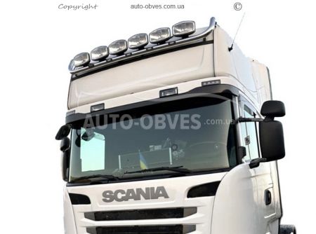 Держатель для фар на крышу Scania - тип: высокая крыша TopLine фото 0