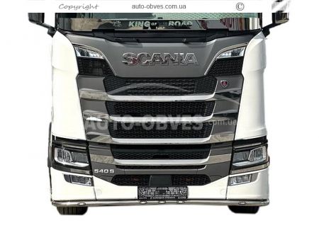Дефлектор капота мухобойка Scania euro 6 фото 13