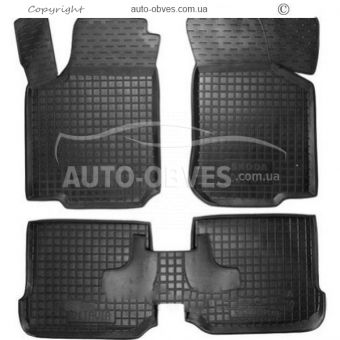 Floor mats Skoda Octavia Tour 1997-2010 - type: polyurethane фото 0