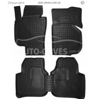 Floor mats Skoda Superb 3T4, 3T5 2008-2014 - type: polyurethane фото 0